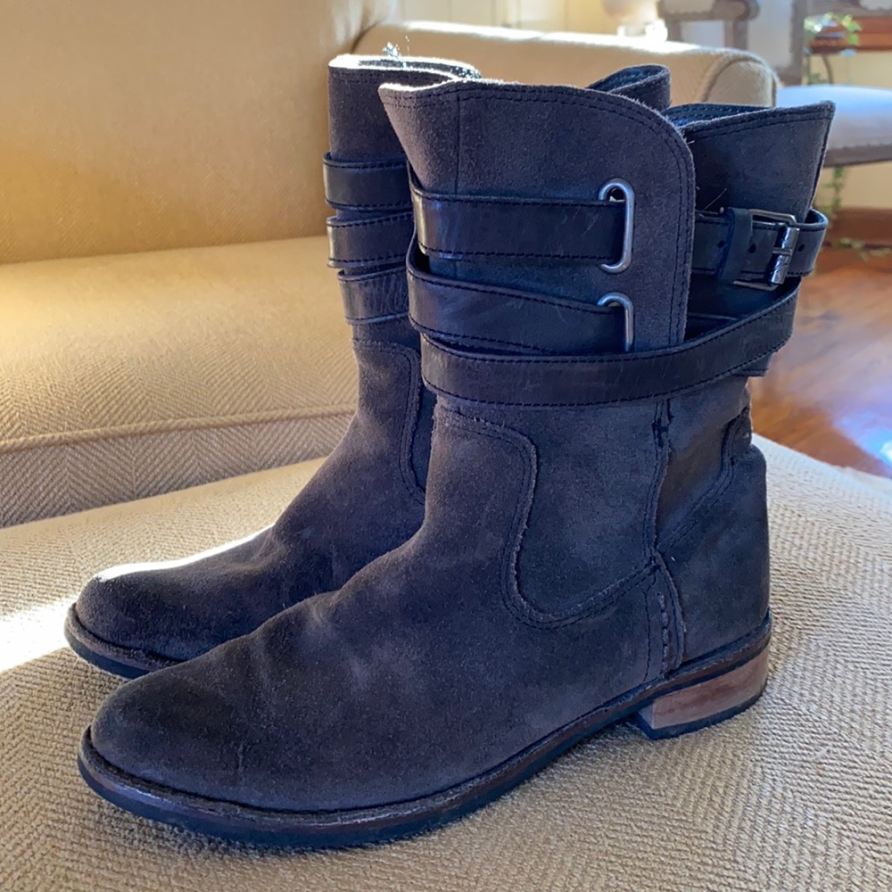 Warm Suede Booties